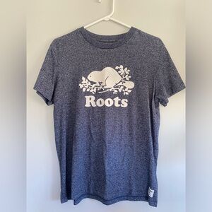 Roots blue logo tshirt! Medium